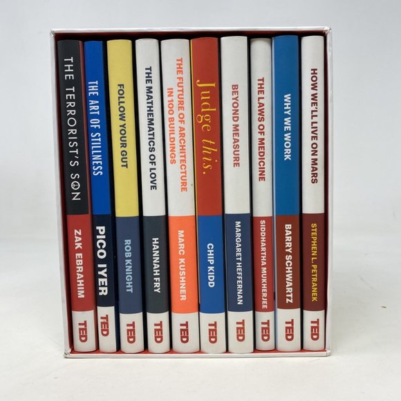 TED Books Box Set: Small Books, Big Ideas 10 Books - Picture 1 of 9